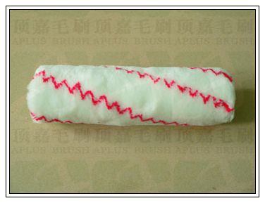紅曲條滾筒刷